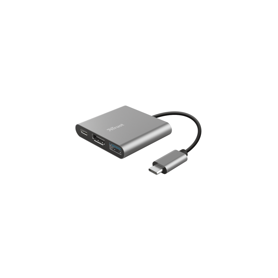 15177-TRUST DALYX 3-IN-1 USB-C ADAPTER 15177-TRUST DALYX 3-IN-1 USB-C ADAPTER