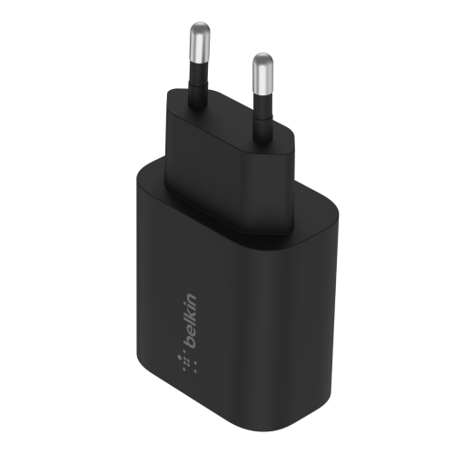 15187-Belkin WCA004vfBK Smartphone Negro Corriente alterna Carga rapida Interior