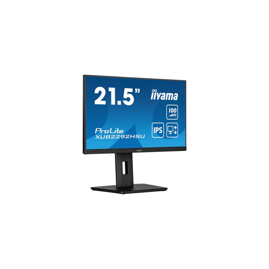 15504-MONITOR IIYAMA 21.5"/1920 x 1080/100Hz /2.1MPX/250CD/FHD/16:9/HDMI/IPSLED/NEGRO 15504-MONITOR IIYAMA 21.5"/1920 x 1080/100Hz /2.1MPX/250CD/FHD/16:9/HDMI/IPSLED/NEGRO