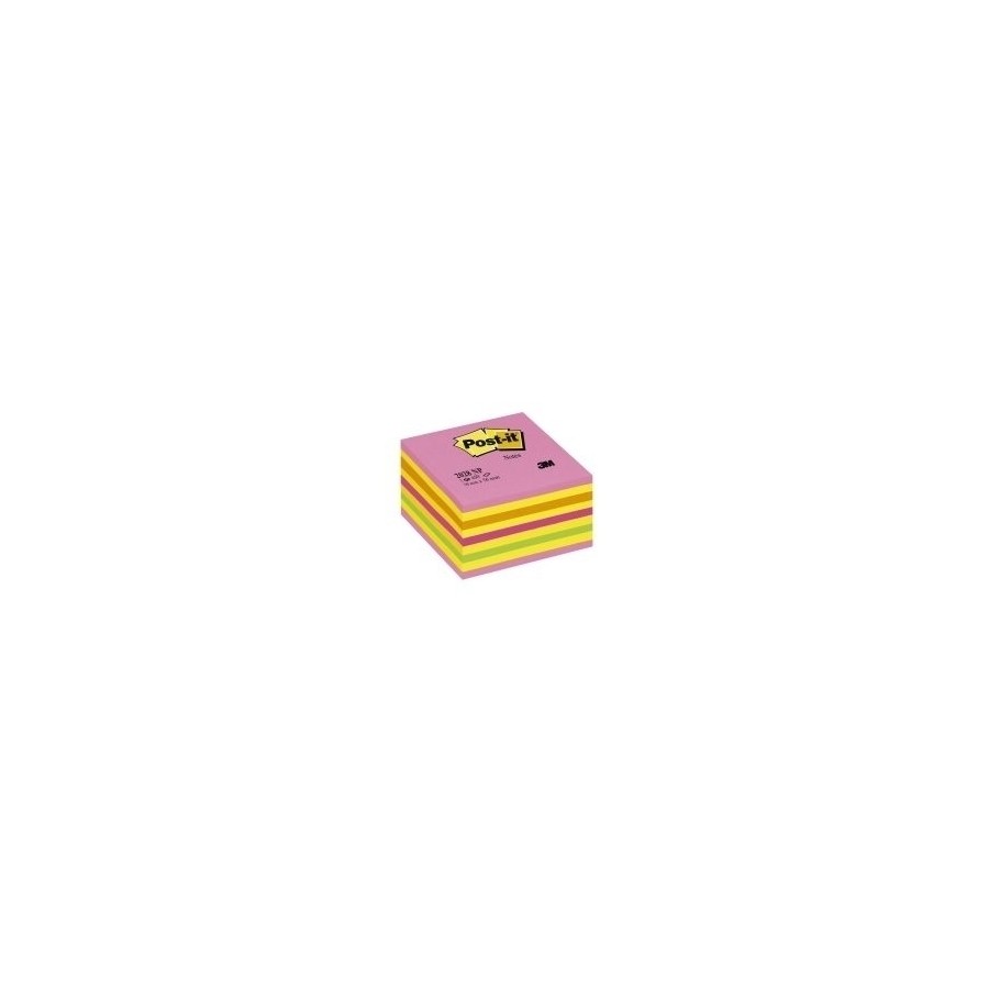 15552-CUBO 450 HOJAS NOTAS ADHESIVAS 76X76MM COLORES SURTIDOS AZULES-VERDES 2028-NB POST-IT 7100172387