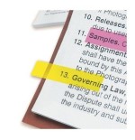 15602-PACK 3+1 DISPENSADORES X 35 MARCADORES INDEX PEQUENOS 11,9X43,2MM COLORES SURTIDOS TRANSLUCIDOS 683-4ABB POST-IT 7