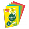 1561-PAQUETE 500H PAPEL 80GR A4 NARANJA INTENSO ADAGIO 40002484