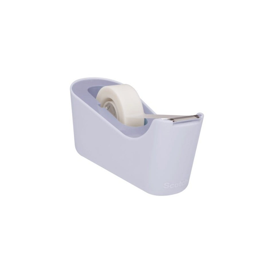 15657-PACK DISPENSADOR PORTARROLLOS C18 COLOR LAVANDA + 6 ROLLOS CINTA INVISIBLE 19MM X 33M MAGIC C18-L6 SCOTH 710018040