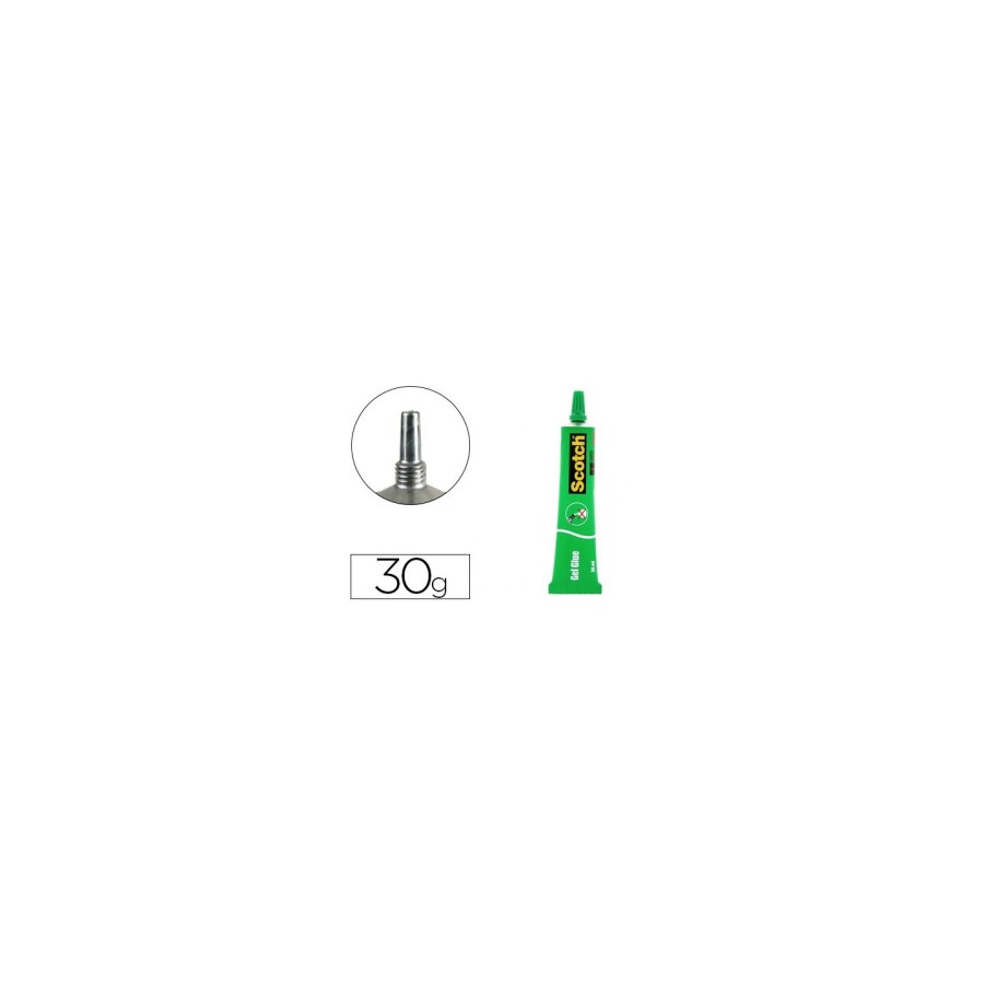 15681-BLISTER ADHESIVO GEL MULTIUSO UNIVERSAL TUBO 30GR 3045C12 SCOTH 7100290782