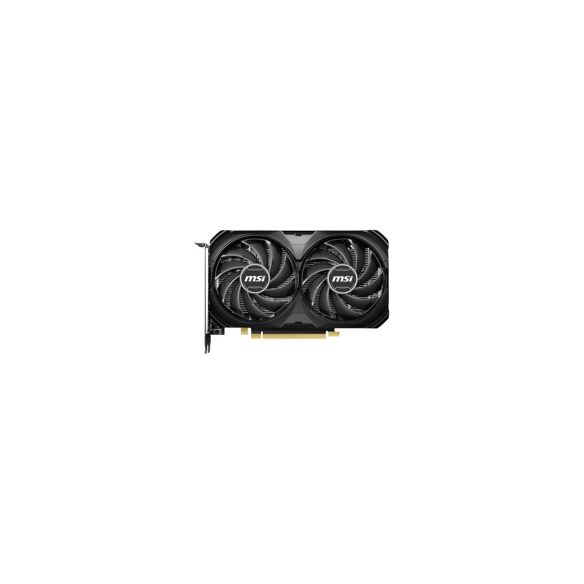 VGA MSI RTX 4060 TI 8G VENTUS 2X BLACK E1 OCNVRTX4060TIGDDR68GB128BITHDMI3DP 2 VENTILADORES