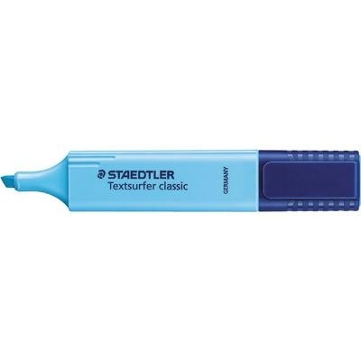 MARCADOR FLUORESCENTE TEXTSURFER CLASSIC 1 5MM AZUL STAEDTLER 364 3