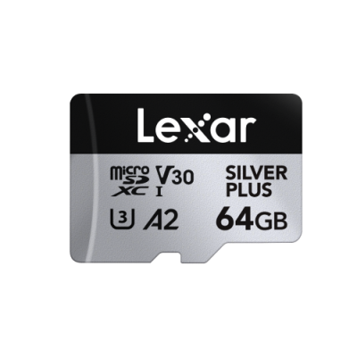 Lexar Professional SILVER PLUS 64 GB MicroSDXC UHS I Clase 3