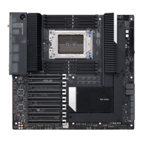 15814-PLACA ASUS PRO WS WRX90E-SAGE SE,AMD,sTR5,WRX90,8DDR5,4SATA3+4M.2,LAN 1GB+10GB,2USB4.0+6USB3.2,EEB