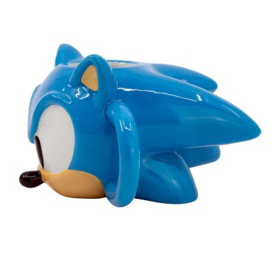 TAZA 3D EN CAJA REGALO CABEZA SONIC 400 ML STOR 78896