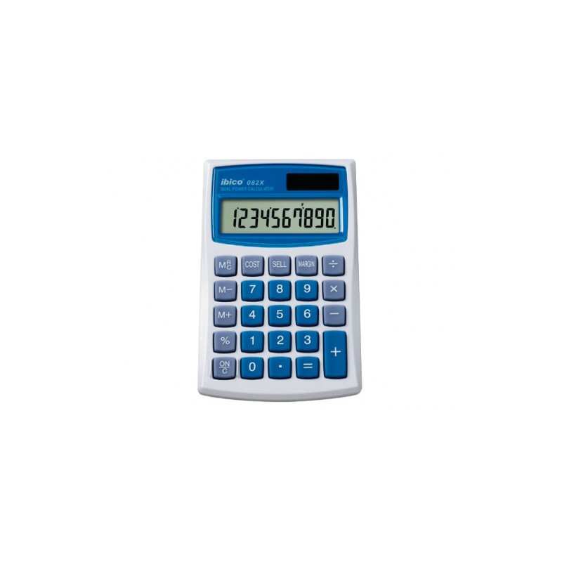 1608-CALCULADORA DE BOLSILLO DE 10 DIGITOS MODELO 082X SOLAR / PILA IBICO IB410017 1608-CALCULADORA DE BOLSILLO DE 10 DIGITOS MODELO 082X SOLAR / PILA IBICO IB410017
