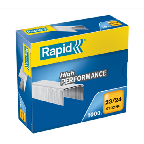 16252-CAJA 1000 GRAPAS STRONG 23/24MM GALVANIZADAS RAPID 24870500