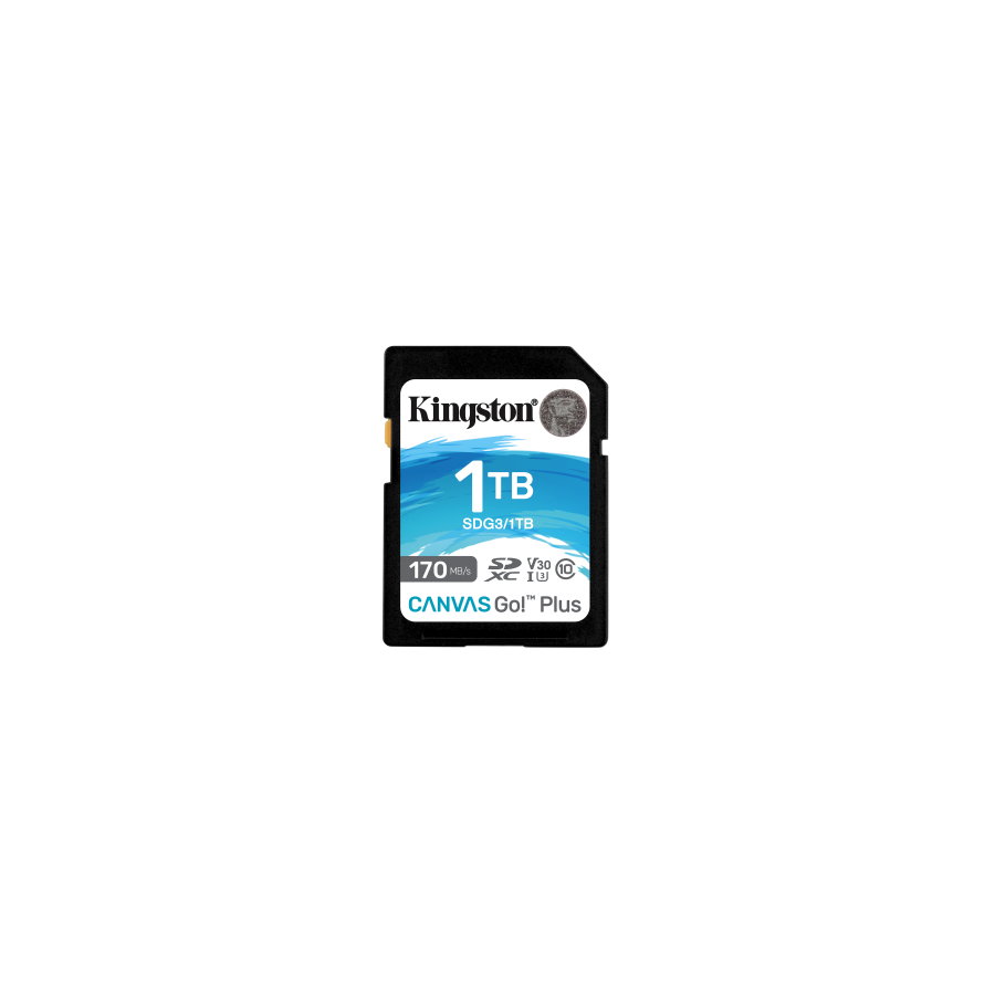 16267-Kingston Technology Canvas Go! Plus 1 TB SD UHS-I Clase 10 16267-Kingston Technology Canvas Go! Plus 1 TB SD UHS-I Clase 10