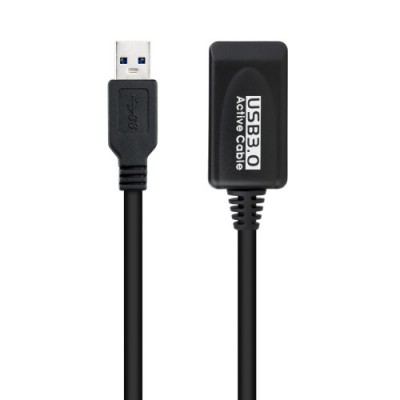 Nanocable Cable USB 30 prolongador con amplificador tipo A M A H 5m