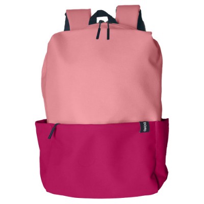 MOCHILA GRANDE IMPERMEABLE Y ECOLoGICA COLOR ROSA DUO DOHE 51517