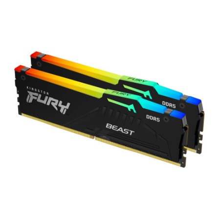 16827-Kingston Technology FURY Beast RGB modulo de memoria 32 GB 2 x 16 GB DDR5 ECC