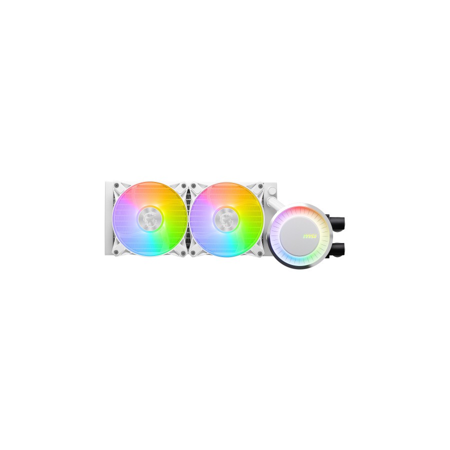 16833-MSI MAG CORELIQUID E240 WHITE sistema de refrigeracion para ordenador Placa base, Procesador Kit de refrigeracion