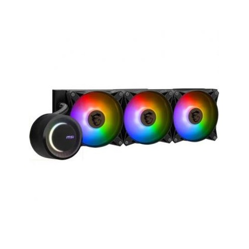 16837-SISTEMA DE REFRIGERACION LIQUIDA MSI PARA CPU MAG CORELIQUID E360,INTEL/AMD,RADIADOR 360MM,FAN4PIN,20dBA,ARGB (3 V