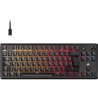 TECLADO CORSAIR K70 CORE TKL RGB MLX RED ESPANOL CH 910971E ES