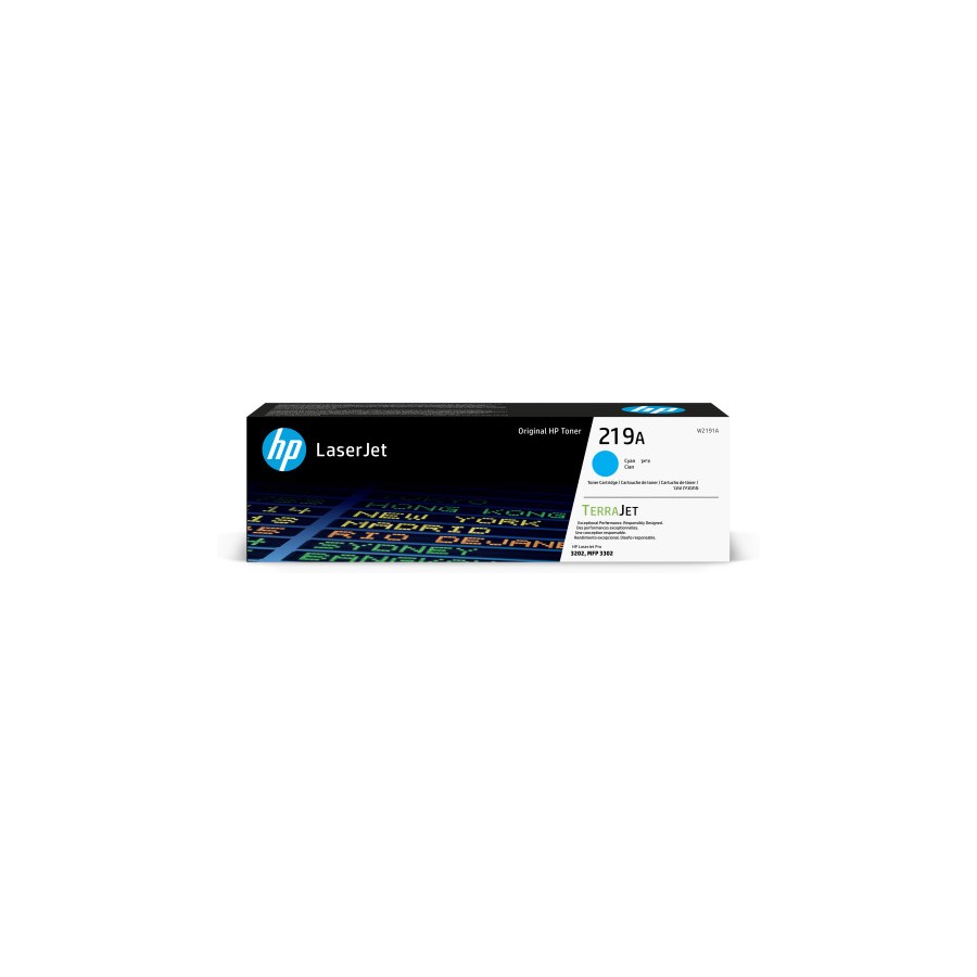 16944-HP Cartucho de Toner Original LaserJet 219A cian 16944-HP Cartucho de Toner Original LaserJet 219A cian
