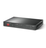 17076-TP-Link TL-SG1210MP switch No administrado Gigabit Ethernet (10/100/1000) Energia sobre Ethernet (PoE) Negro