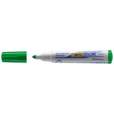 MARCADOR PARA PIZARRA BLANCA 1701 TINTA A BASE DE ALCOHOL TRAZO 15MM VERDE VELLEDA 904940