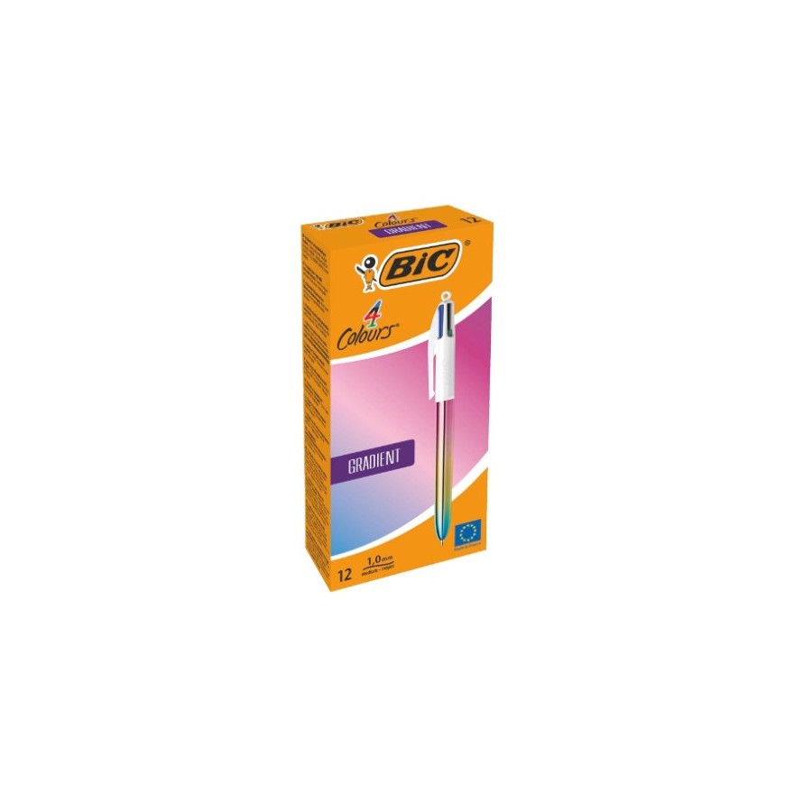 17213-BOLIGRAFO 4 COLORES GRADIENT BIC 511034 17213-BOLIGRAFO 4 COLORES GRADIENT BIC 511034