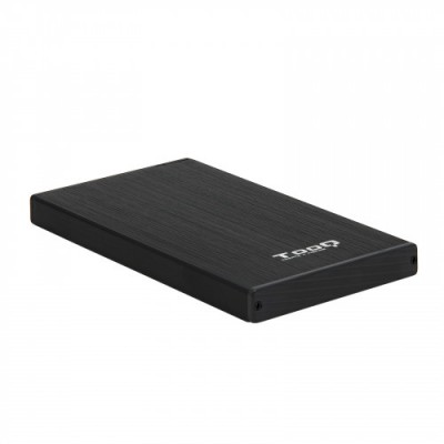 TooQ CAJA HDD 25 SATA A USB 20 USB 30 NEGRA