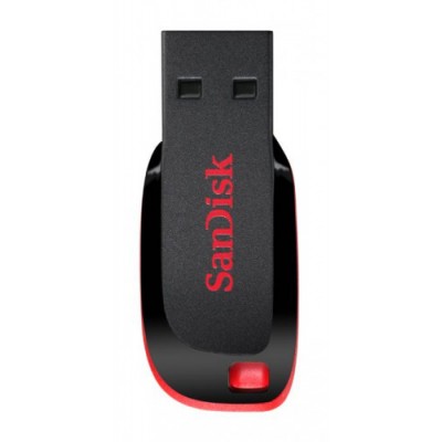 Sandisk Cruzer Blade unidad flash USB 128 GB USB tipo A 20 Negro Rojo