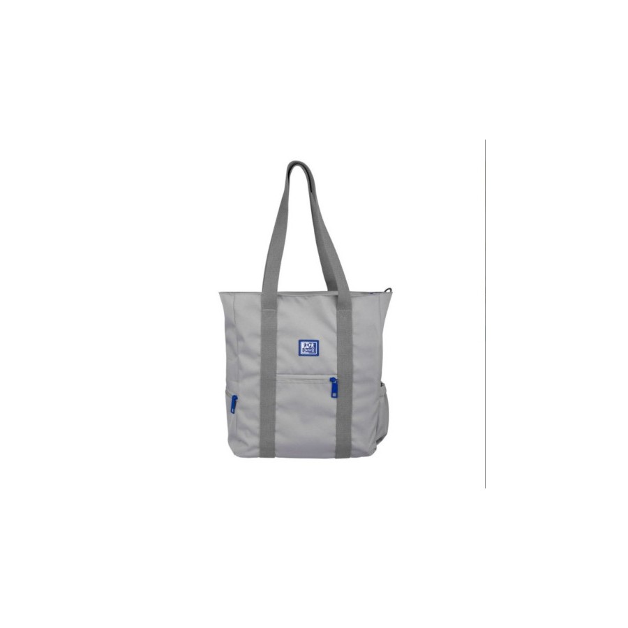 17314-TOTE BAG B-TRENDY OXFBAG GRIS OXFORD 400183033