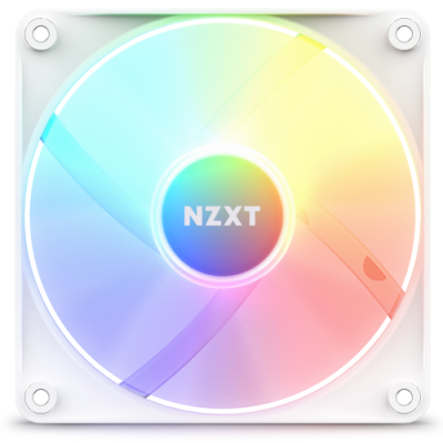 NZXT F120 RGB Core Carcasa del ordenador Ventilador 12 cm Blanco 1 piezas