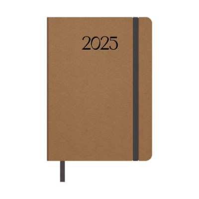 AGENDA 2025 SAMBA DIA PAGINA 15 X 21 CM COLOR CAMEL DOHE 12880 25