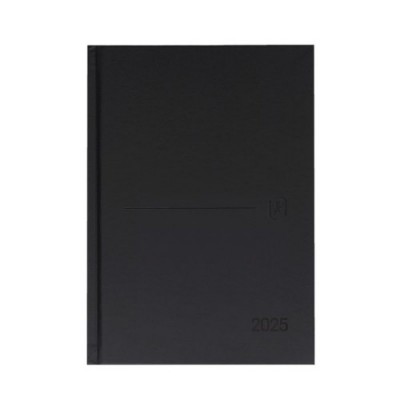 AGENDA 2025 MINIMAL A5 15X21CM SEMANA VISTA COLOR NEGRO OXFORD 400189880