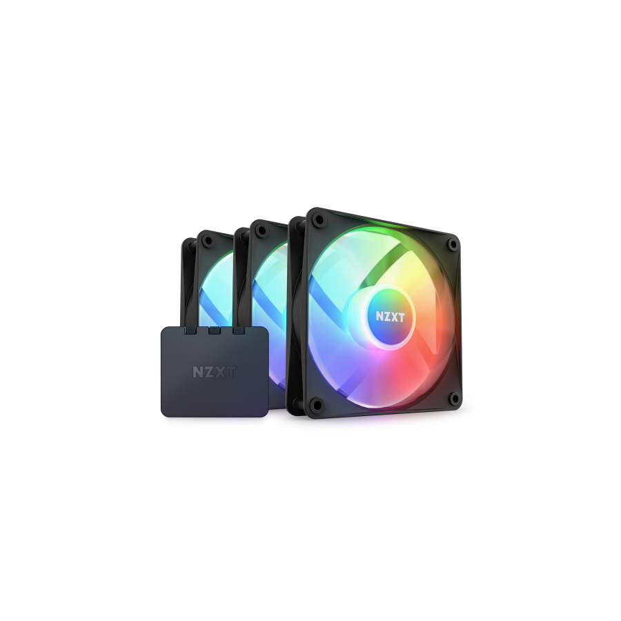 17512-NZXT F120 RGB Core Triple Pack Carcasa del ordenador Ventilador 12 cm Negro 3 pieza(s) 17512-NZXT F120 RGB Core Triple Pack Carcasa del ordenador Ventilador 12 cm Negro 3 pieza(s)