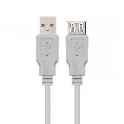 Nanocable CABLE USB 20 TIPO A M A H BEIGE 10M