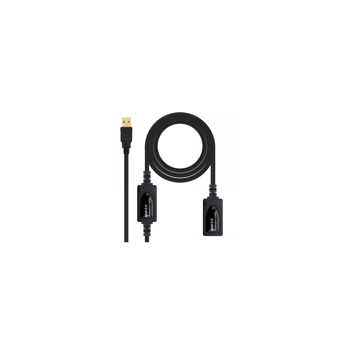 Nanocable CABLE USB 20 PROLONGADOR CON AMPLIFICADOR TIPO A M A H 10 M