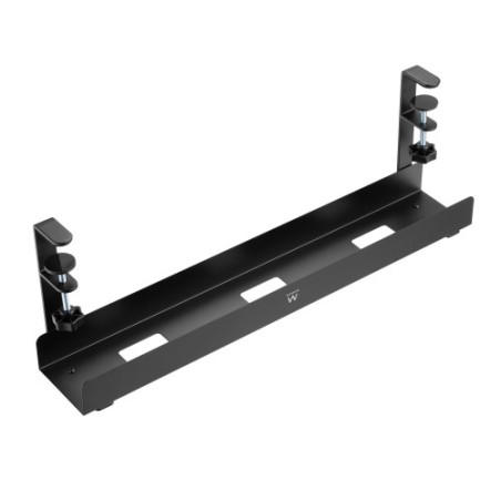 17582-Ewent EW1548 organizador de cables Escritorio Bandeja de cables Negro 1 pieza(s)