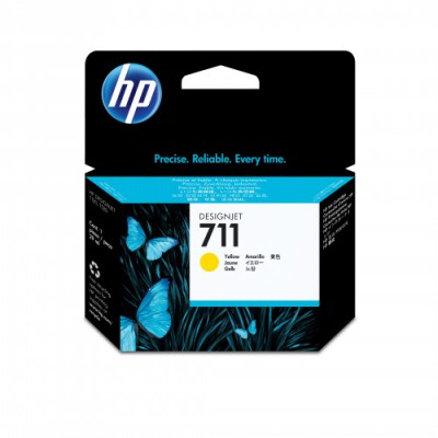 HP 711 CARTUCHO DE TINTA HP711 AMARILLO CZ132A