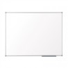 1775-Nobo Pizarra blanca Basic magnetica de acero 1200x900 mm con marco basico