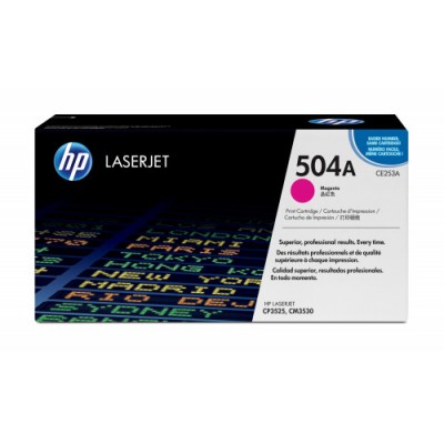 HP 504A TONER HP504A MAGENTA CE253A