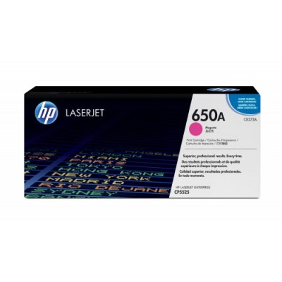 HP 650A TONER HP650A MAGENTA CE273A