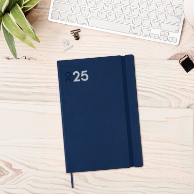 AGENDA 2025 DYNAMIC MARA Y11 164X240MM DIA PAGINA AZUL FINOCAM 621981025