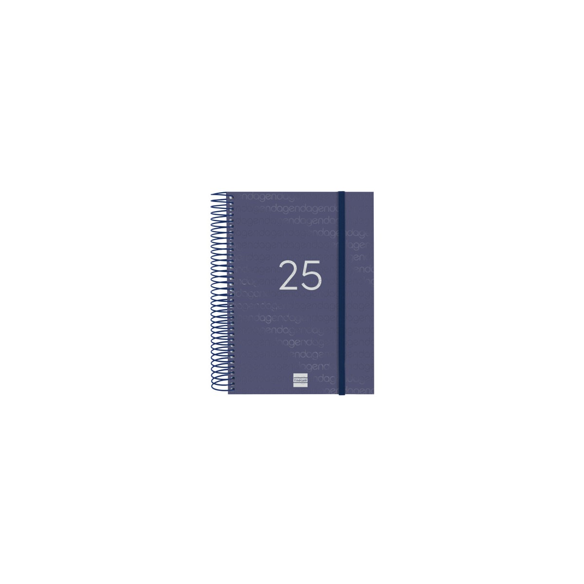 AGENDA 2025 BASIC YEAR E10 155X212MM DIA PAGINA AZUL FINOCAM 741101025