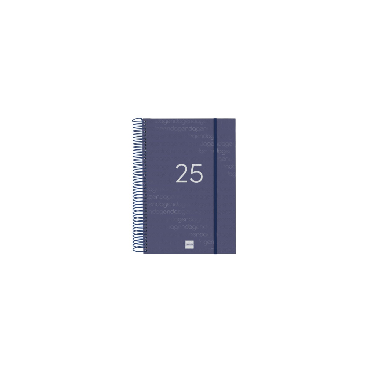 AGENDA 2025 BASIC YEAR E11 165X242MM DIA PAGINA AZUL FINOCAM 742071025