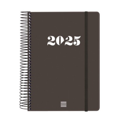 AGENDA 2025 BASIC MY E10 155X212MM DIA PAGINA NEGRO FINOCAM 743526025