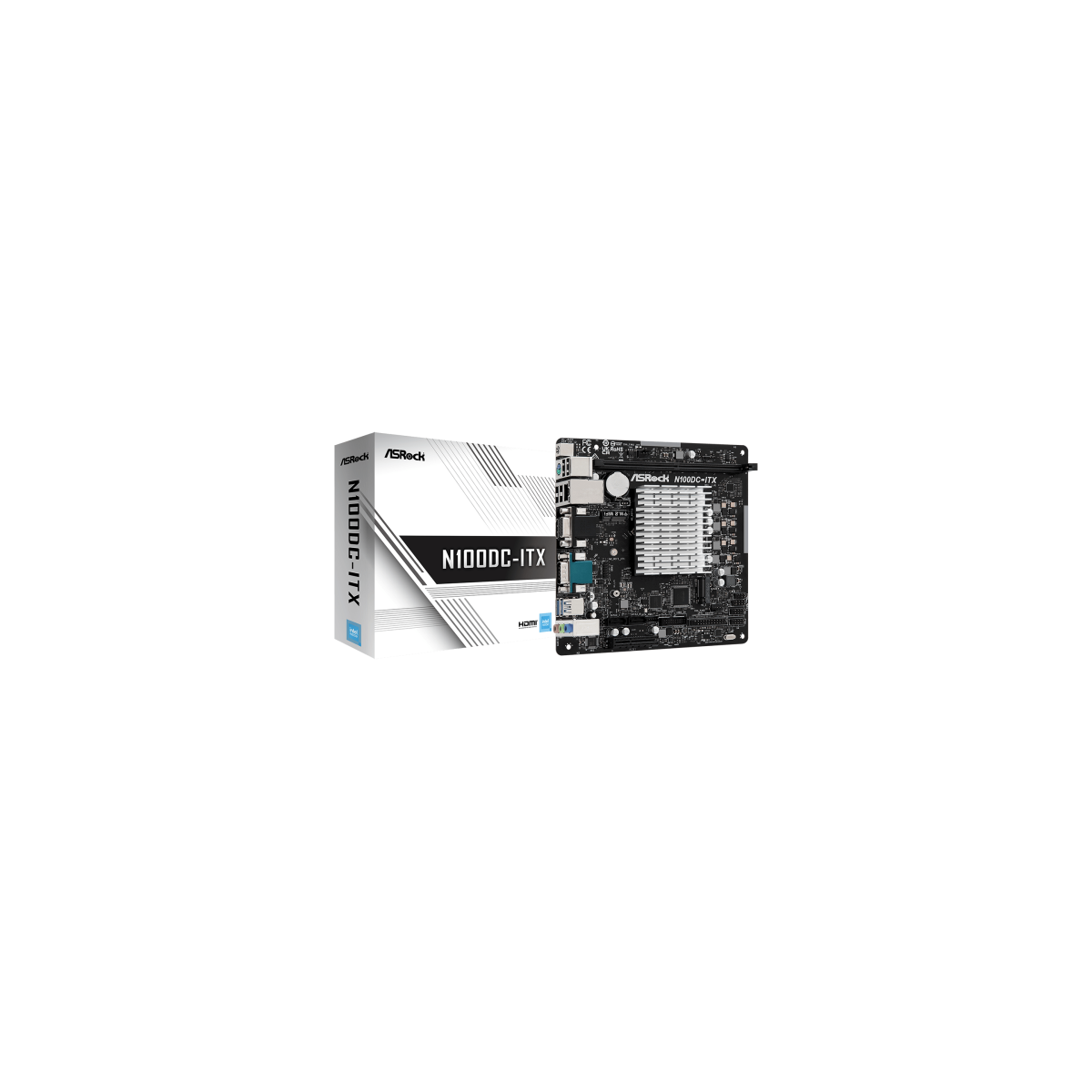 Asrock N100DC ITX NA CPU integrada mini ITX