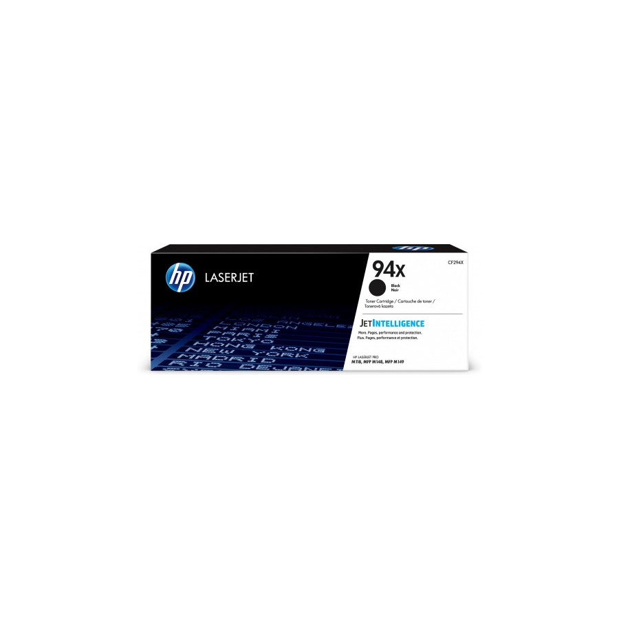 180-HP 94X TONER HP94X NEGRO (CF294X) 180-HP 94X TONER HP94X NEGRO (CF294X)