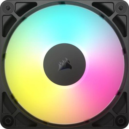 18012-Corsair RS120 ARGB Carcasa del ordenador Ventilador 12 cm Negro 3 pieza(s)