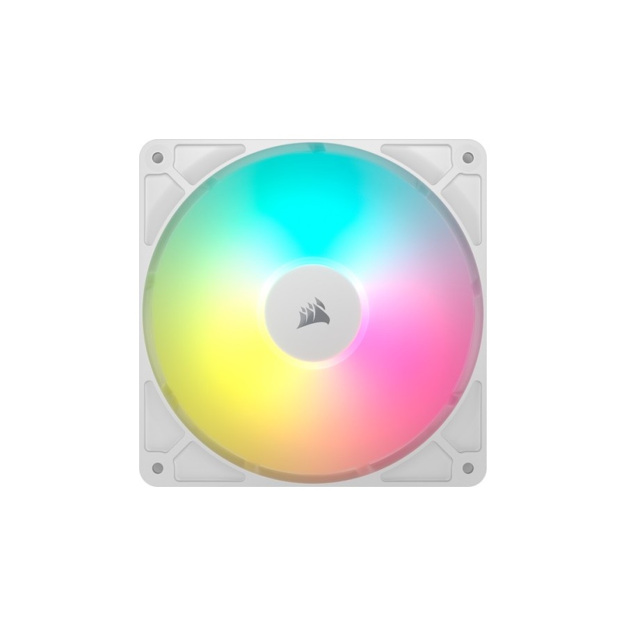 18021-VENTILADOR CAJA CORSAIR RS ARGB Series 140 White 140mm ARGB Fan Single Pack CO-9050186-WW