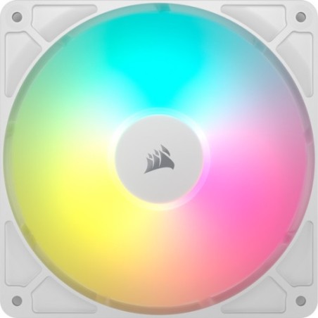 18021-VENTILADOR CAJA CORSAIR RS ARGB Series 140 White 140mm ARGB Fan Single Pack CO-9050186-WW