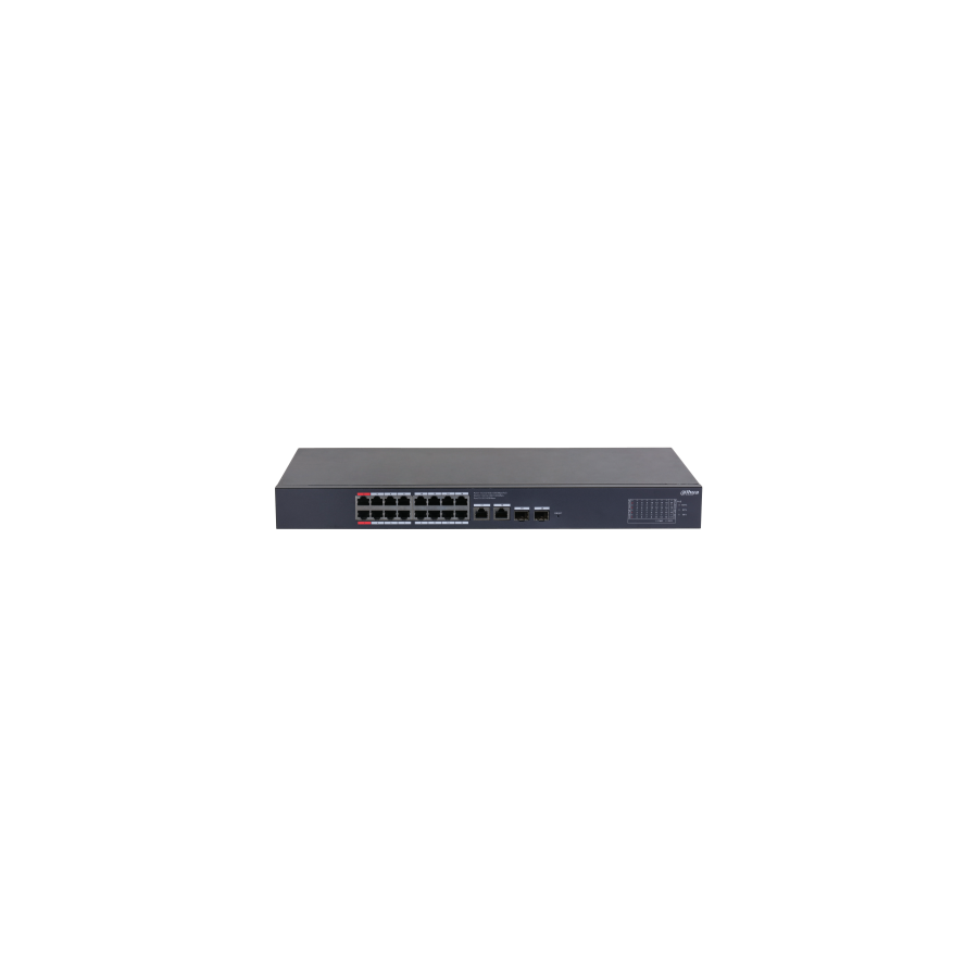 18113-(CS4220-16GT-240) DAHUA SWITCH POE 16 PUERTOS GIGABIT + 2 UPLINK GIGABIT RJ45 + 2SFP GIGABIT 240W MANAGED CLOUD L2 18113-(CS4220-16GT-240) DAHUA SWITCH POE 16 PUERTOS GIGABIT + 2 UPLINK GIGABIT RJ45 + 2SFP GIGABIT 240W MANAGED CLOUD L2